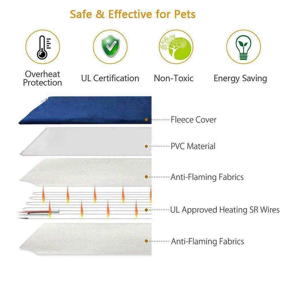 Electric Pet Heating Pad - Chew Resistant XL