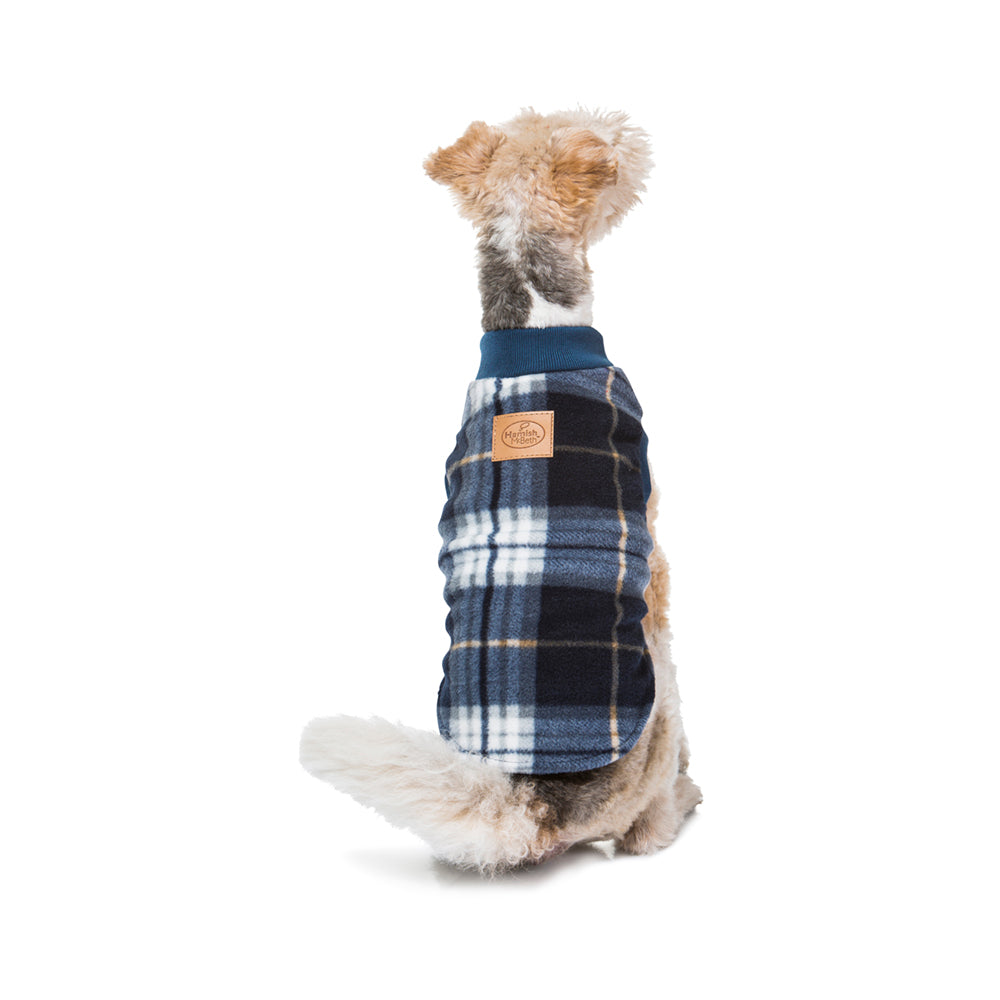 Blue Tartan Dog Pyjamas (70cm)