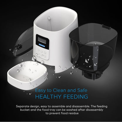 Floofi - Smart Pet Feeder with Camera - White