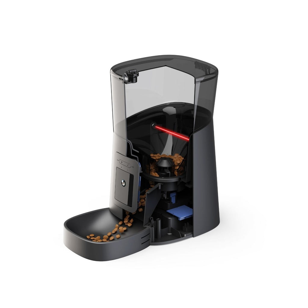 Floofi - Smart Pet Feeder with Camera - Black