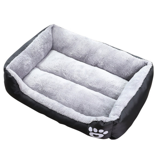 Floofi - Pet Bed Square XL Size - Black