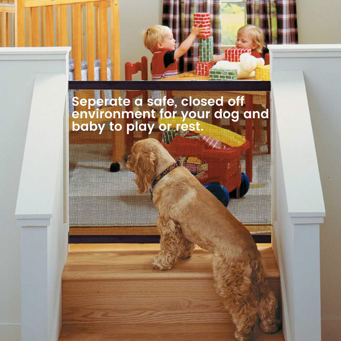 Floofi - Pet Safety Barrier 100cm