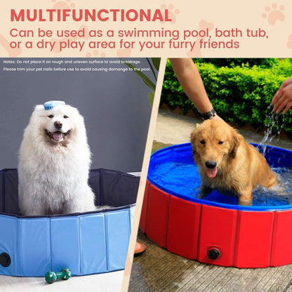 Floofi - Pet Pool 120x30cm XL - Blue