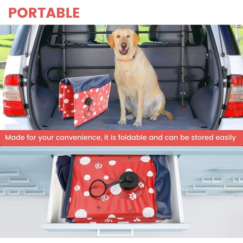 Floofi - Pet Pool 120x30cm XL - Red