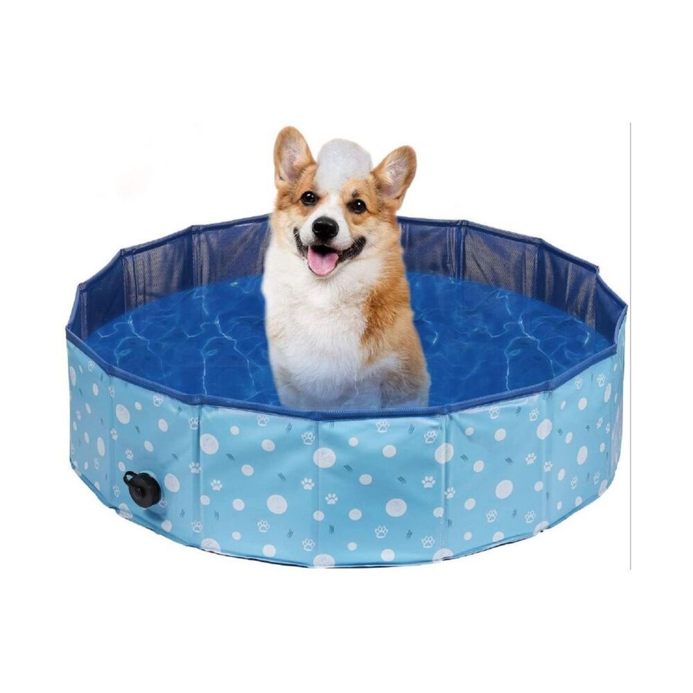 Floofi - Pet Pool 120x30cm XL - Blue Circle