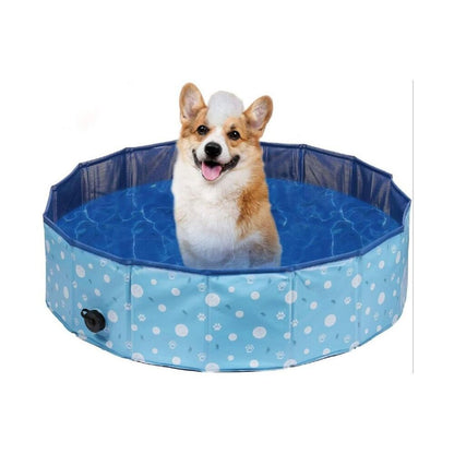 Floofi - Pet Pool 120x30cm XL - Blue Circle