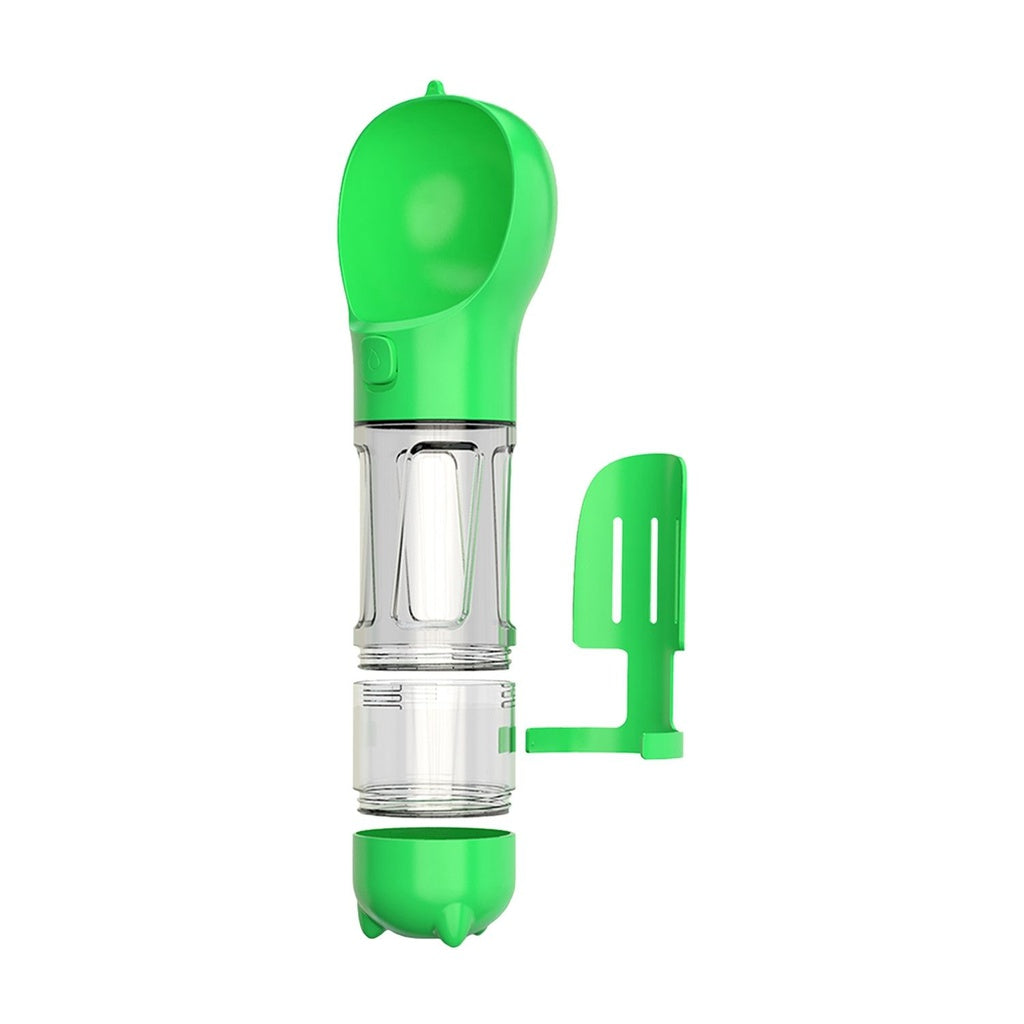 Floofi - 4 in 1 pet scooper & feeder - Green