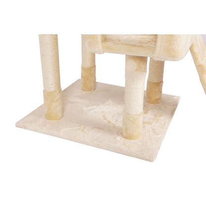 Floofi - 170cm Plush Cat Condo Cat Tree - Beige