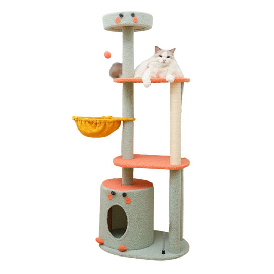 Floofi - 143cm Dinosaur Cat Condo Cat Tree - Green