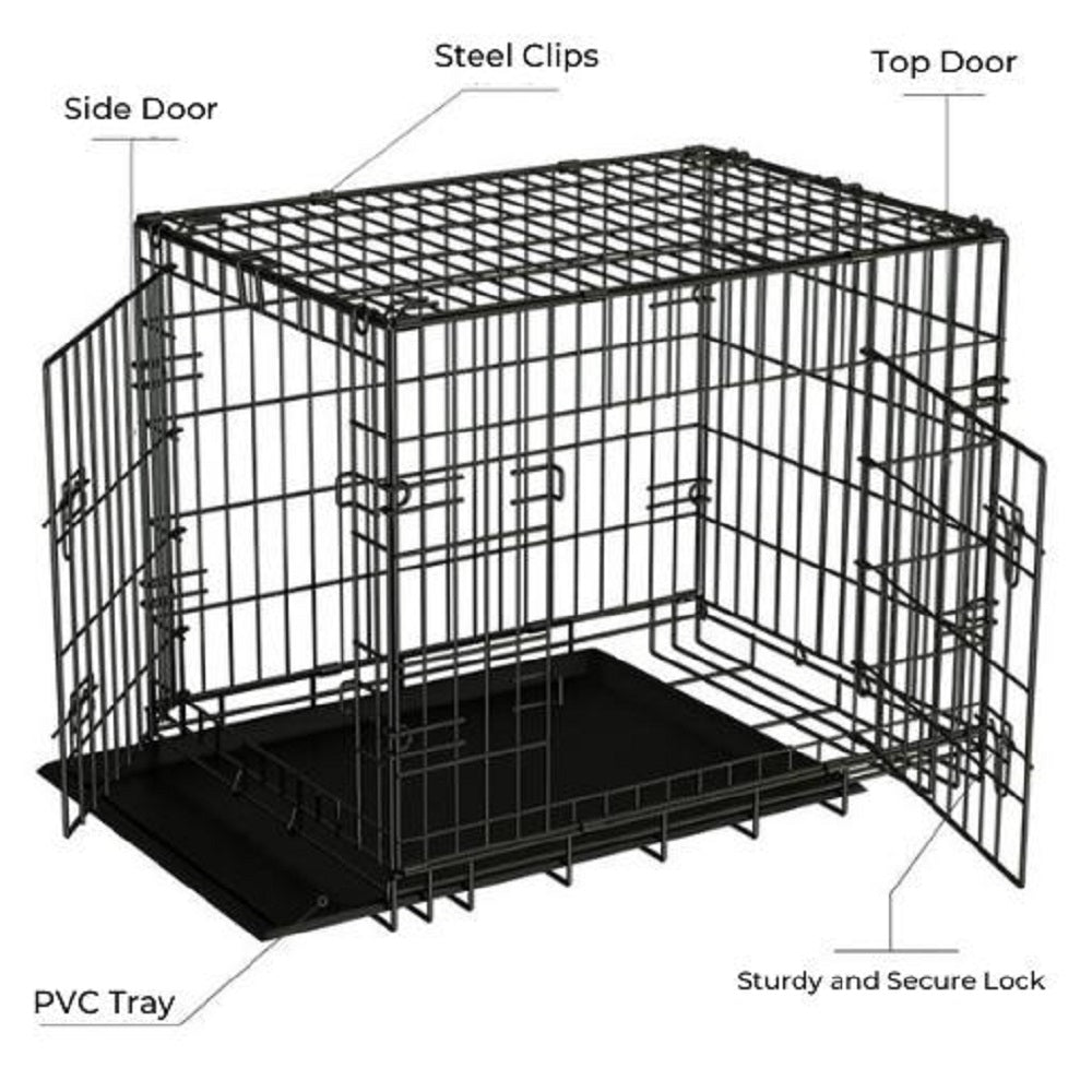 Floofi - Dog Cage 24"