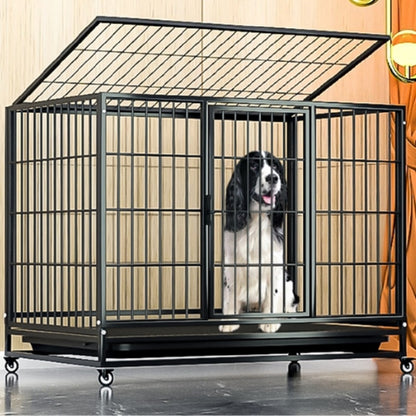 Floofi - Dog Cage 46" (with wheels)