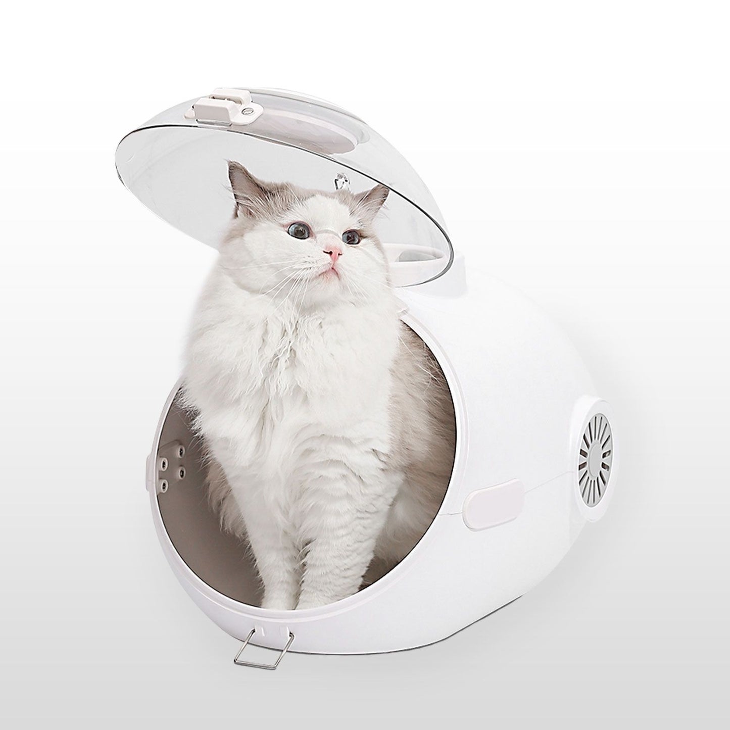 Floofi - Smart Pet Carrier - White