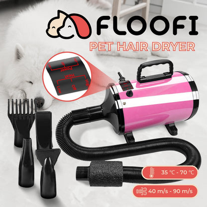 Floofi - Pet Hair Dryer Basic - Pink