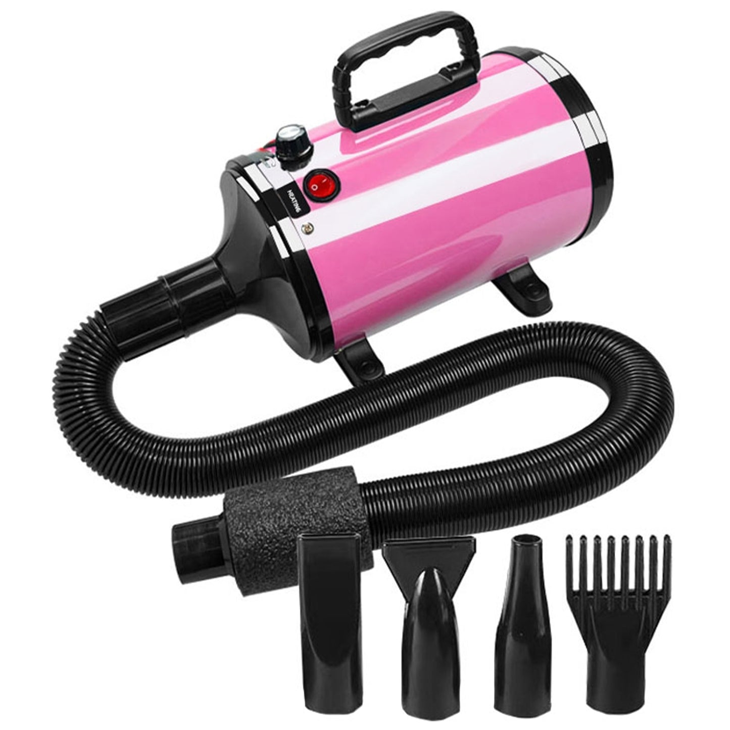 Floofi - Pet Hair Dryer Advance Button Version - Pink