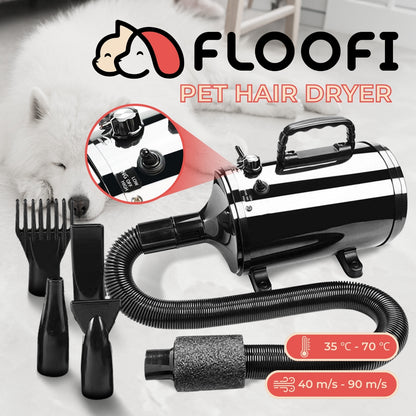 Floofi - Pet Hair Dryer Advance - Black