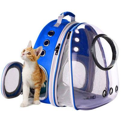 Floofi - Expandable Space Capsule Backpack - Model 2 Blue