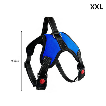 Floofi - Dog Harness XXL Size - Blue