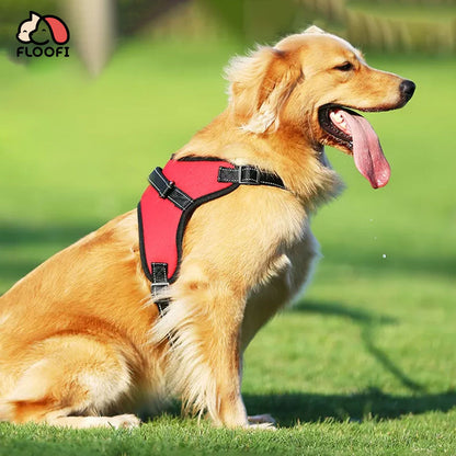 Floofi - Dog Harness XXL Size - Red