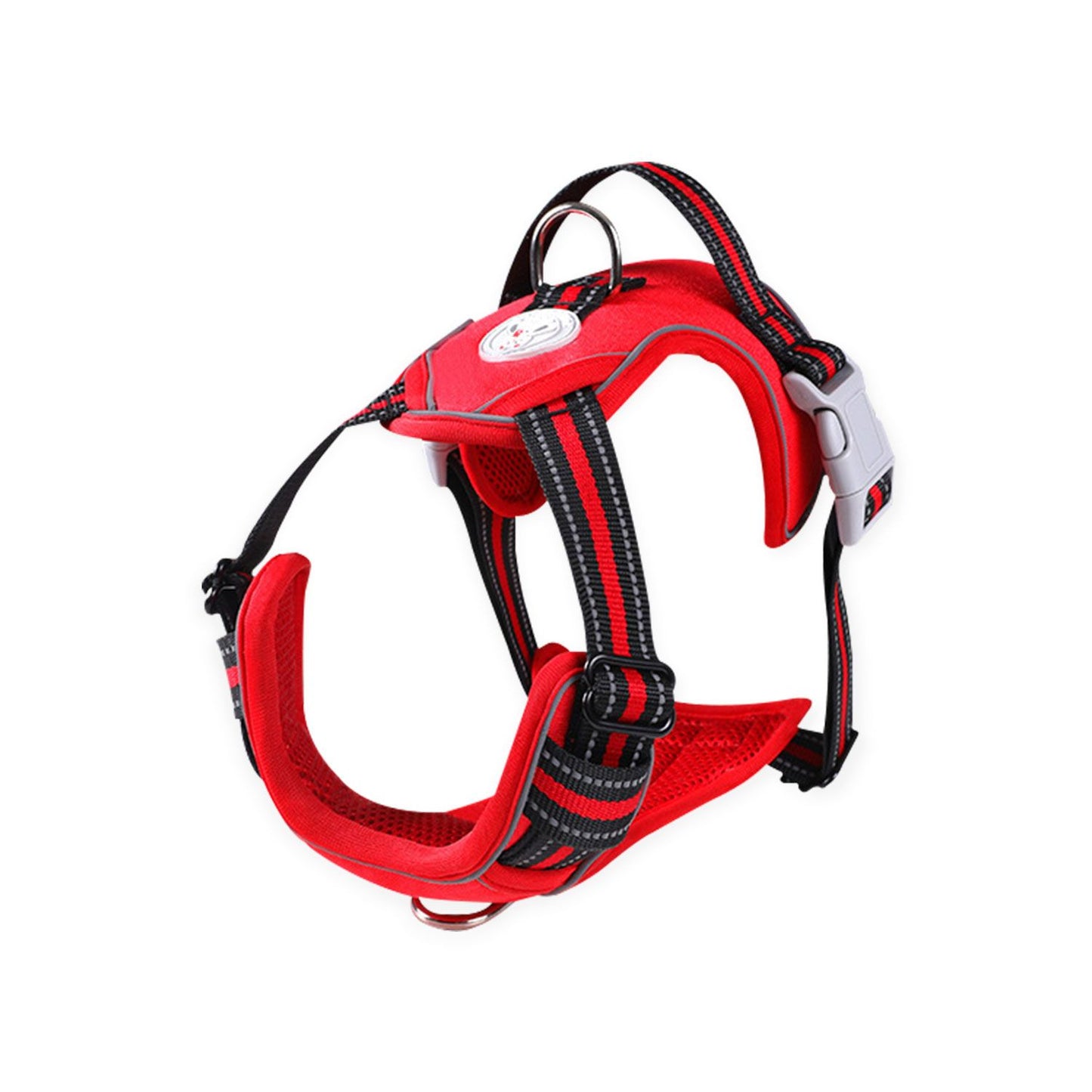 Floofi - Dog Harness Vest M Size - Red