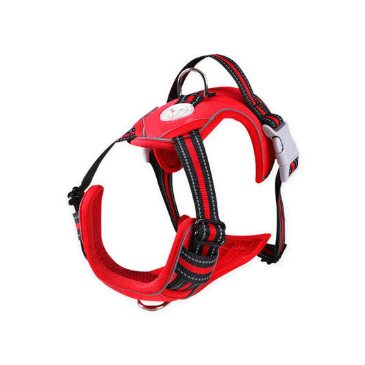 Floofi - Dog Harness Vest M Size - Red