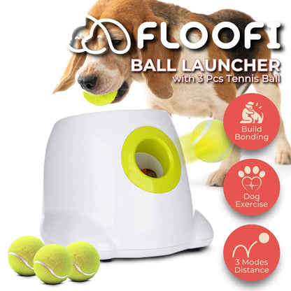 Floofi - Automatic Ball Launcher - Green