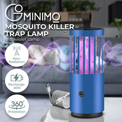 GOMINIMO GB-003 Mosquito Lamp Rechargeable 2000mah (Blue)