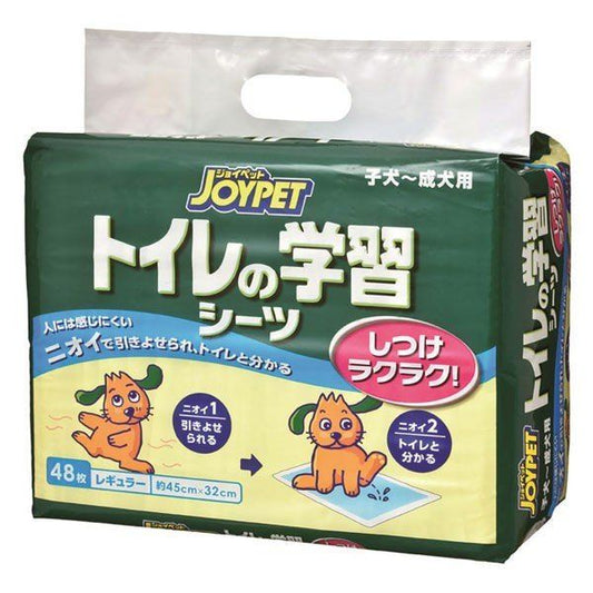 Earth Japan JOYPET Toilet Study Sheet Regular - 6-Pack