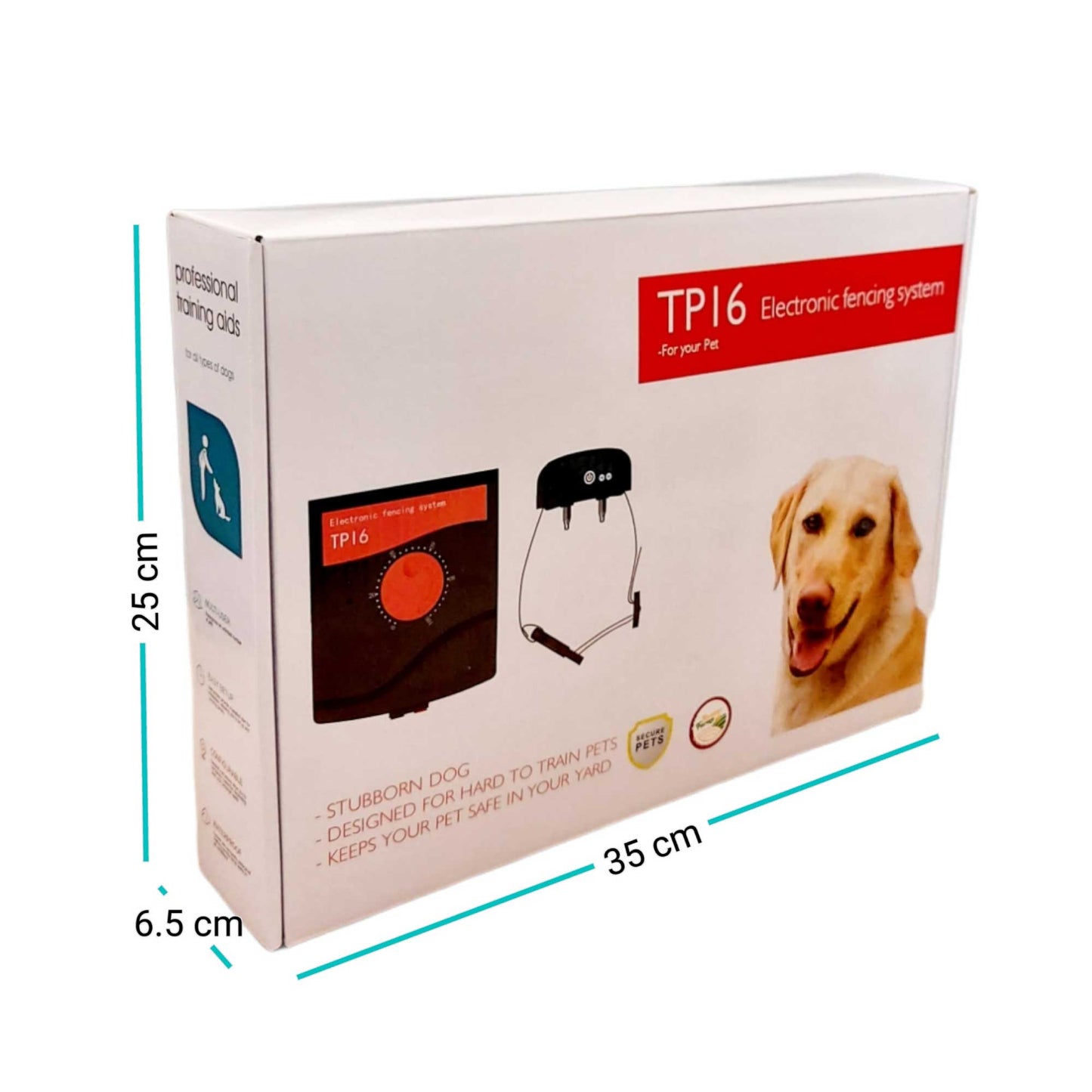 Electronic Dog Fence System - Invisible Electric Wireless TP16 Containment Collar