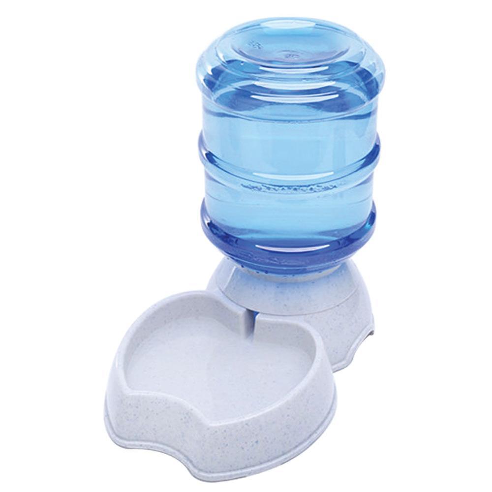 3.8L Pet Water Drinker Automatic Dispenser - Dog Cat Feeder or Waterer Bowl Bottle