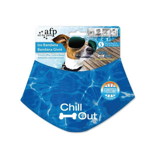 All For Paws - S Dog Cooling Bandana Ice Neck Collar