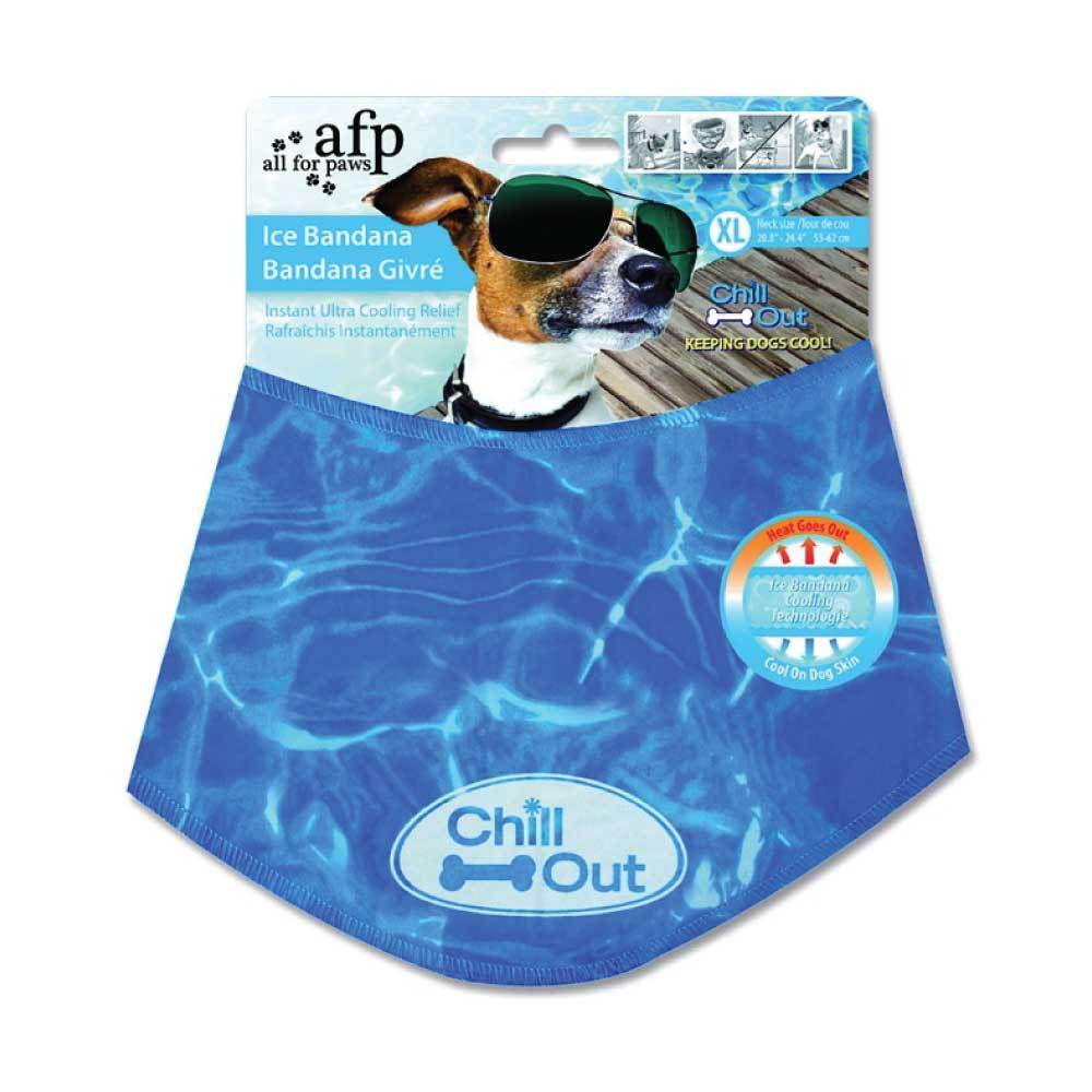 All For Paws - XL Dog Cooling Bandana Ice Neck Collar