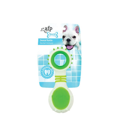 All For Paws - Green Dental Rattle