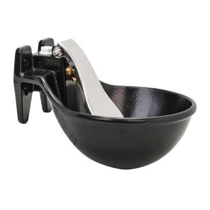 21.5cm Cast Iron Automatic Drinking Bowl for Cattle and Horses - Powder Coated