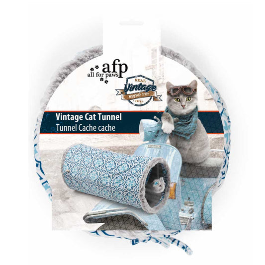 All For Paws - Vintage Cat Tunnel