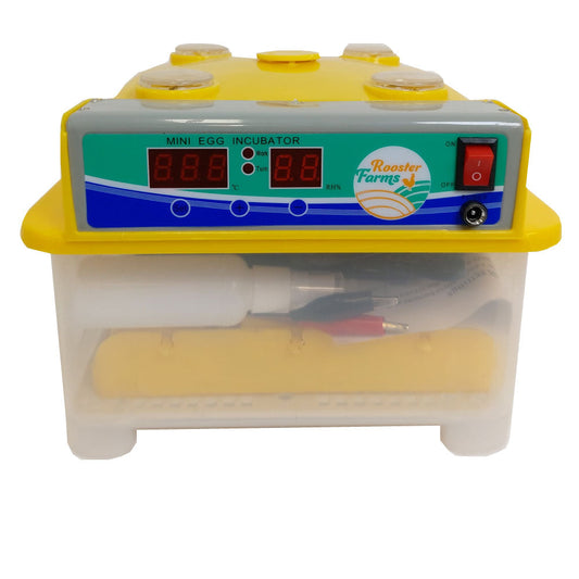 Electric 8 Egg Incubator + Candler