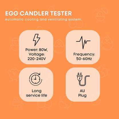 Electric 24 Egg Incubator + Accessories