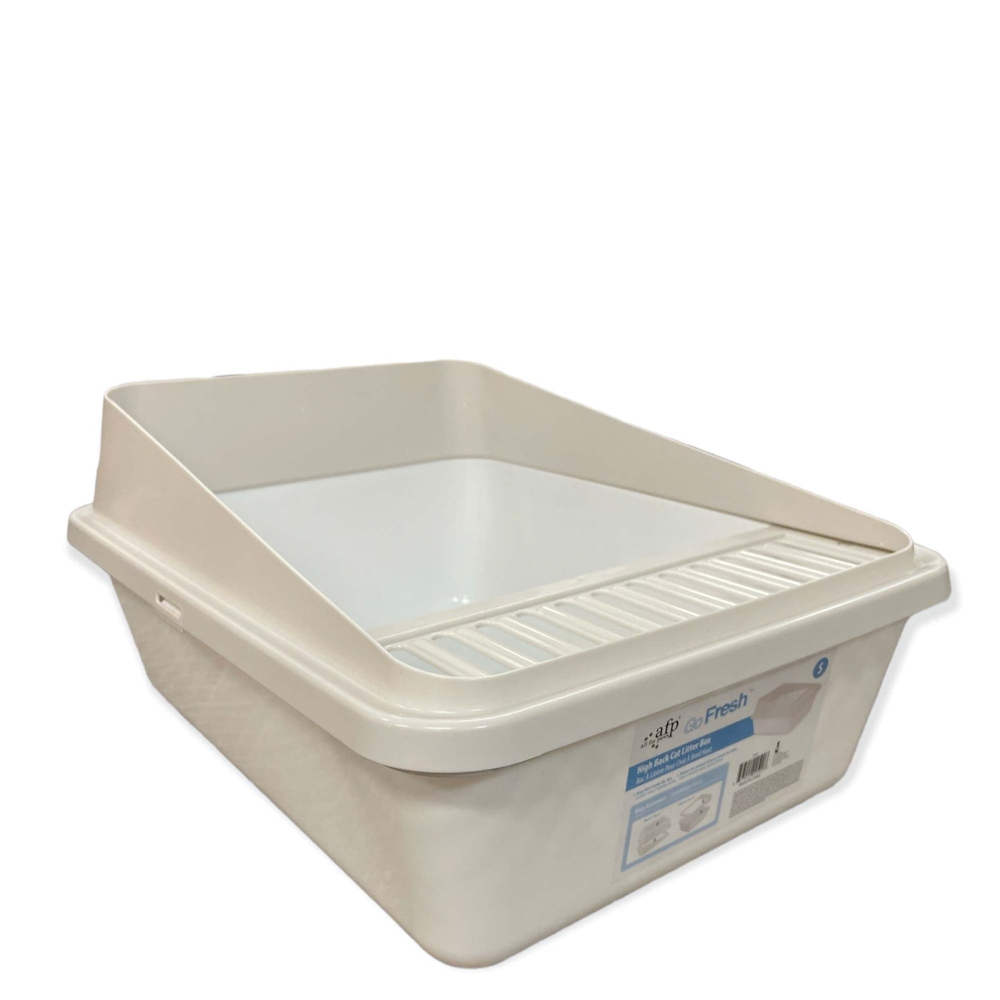 High Back Cat Litter Tray with Anti Track Component - Small