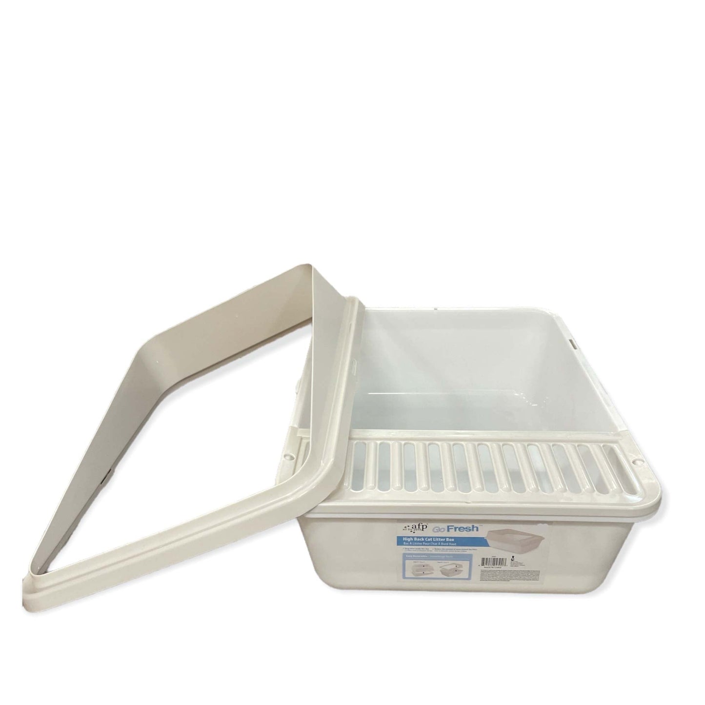 High Back Cat Litter Tray with Anti Track Component - Small