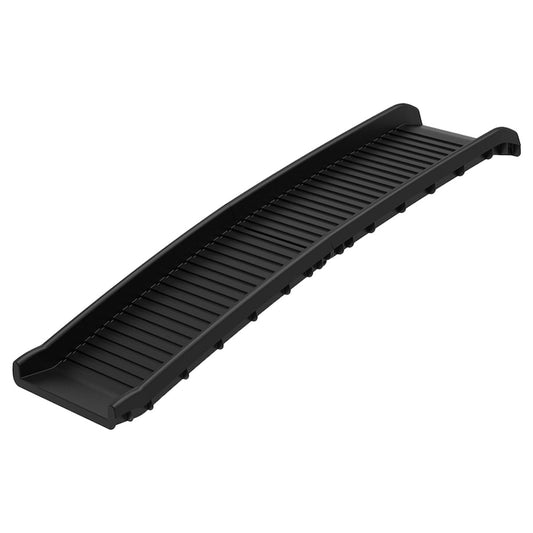 Furtastic - Foldable Car Dog Ramp Vehicle Ladder Step Stairs - Black