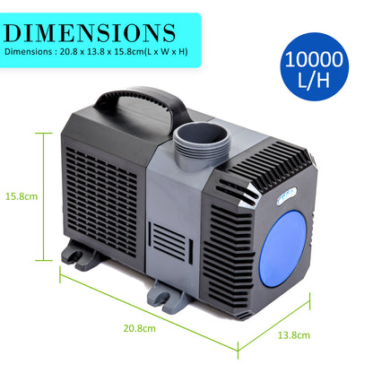 Dynamic Power Combo Aquarium Garden Filter 10000L/H + Submersible Water Pump 10000L/H