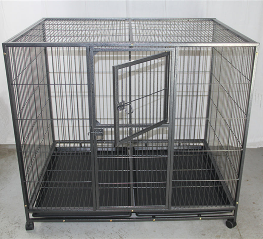 YES4PETS XXL Pet Dog Cat Cage Metal Crate Kennel Portable Puppy Cat Rabbit House