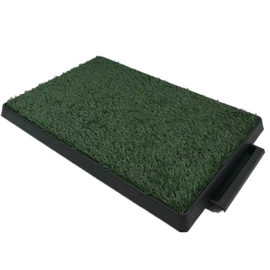 XL Indoor Dog Toilet Grass Potty Training Mat Loo Pad with 1 Grass Mat