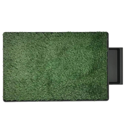 XL Indoor Dog Toilet Grass Potty Training Mat Loo Pad with 1 Grass Mat