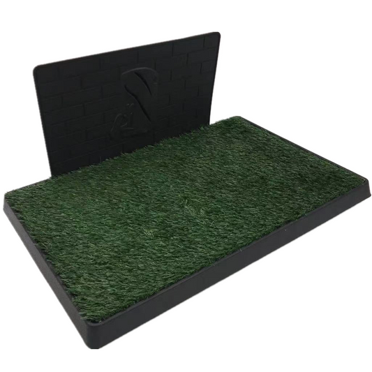 YES4PETS XL Indoor Dog Puppy Toilet Grass Potty Training Mat Loo Pad with 1 Grass Mat