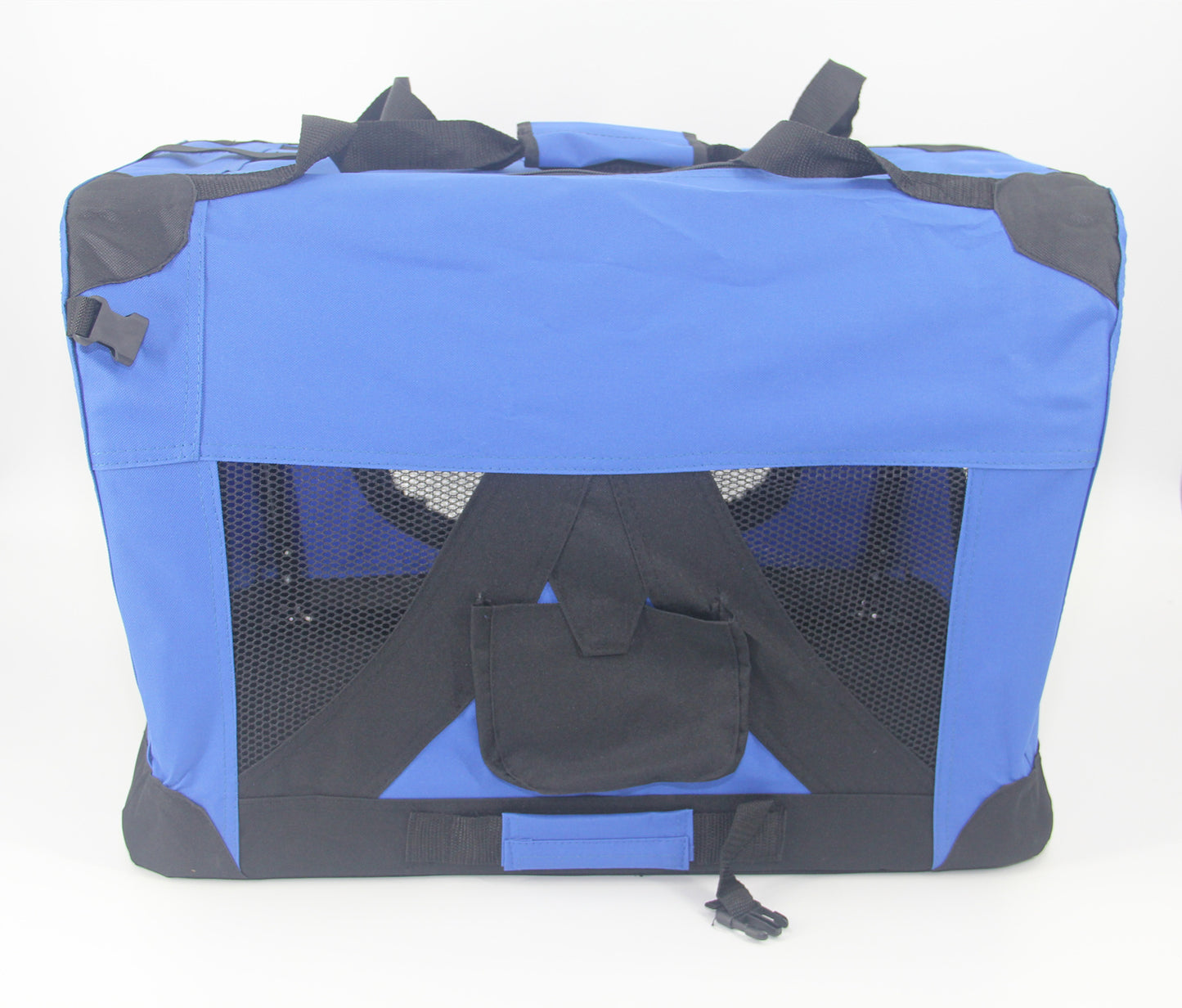 YES4PETS XXXL Portable Foldable Pet Dog Cat Puppy Soft Crate - Blue