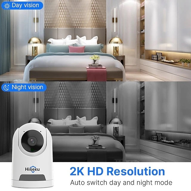 Hiseeu - FH2C 2MP WiFi Wireless Security Camera