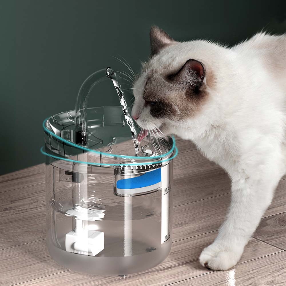 Automatic Pet Water Fountain Dispenser 1.8L