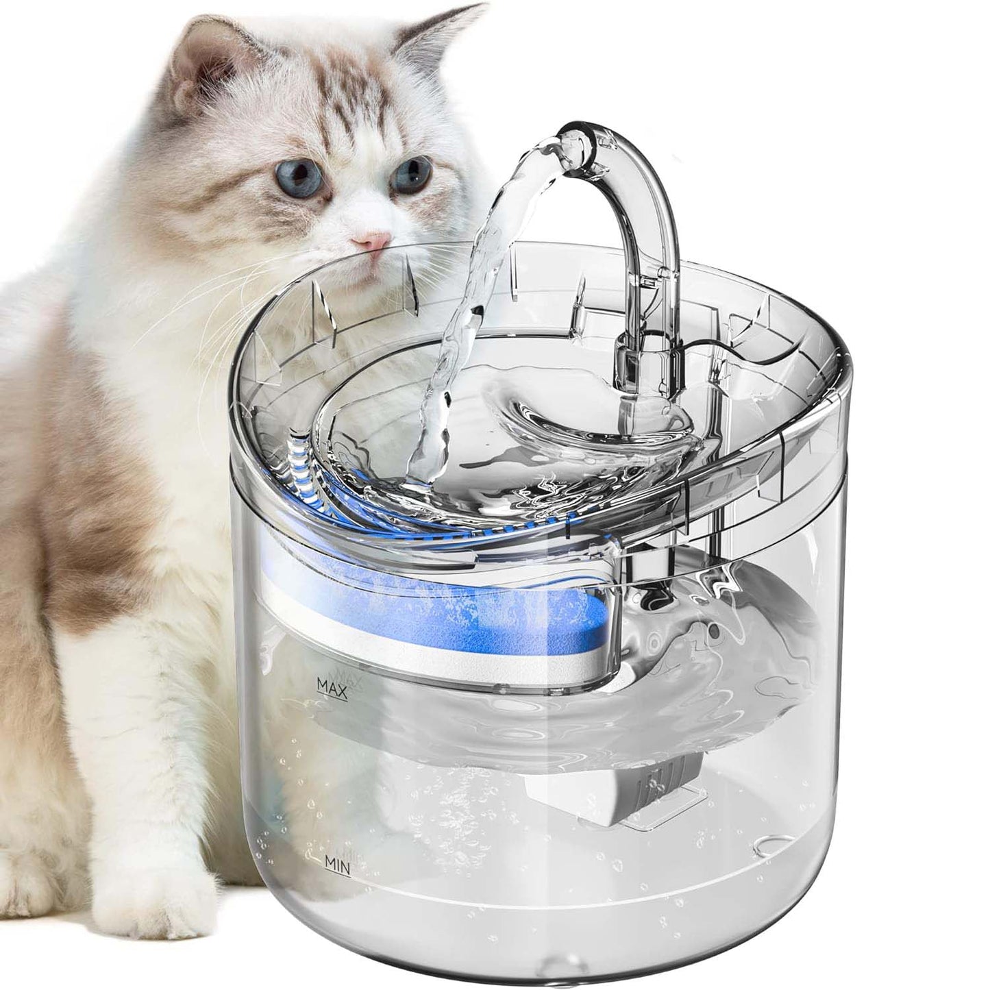 Automatic Pet Water Fountain Dispenser with Sensor 1.8L