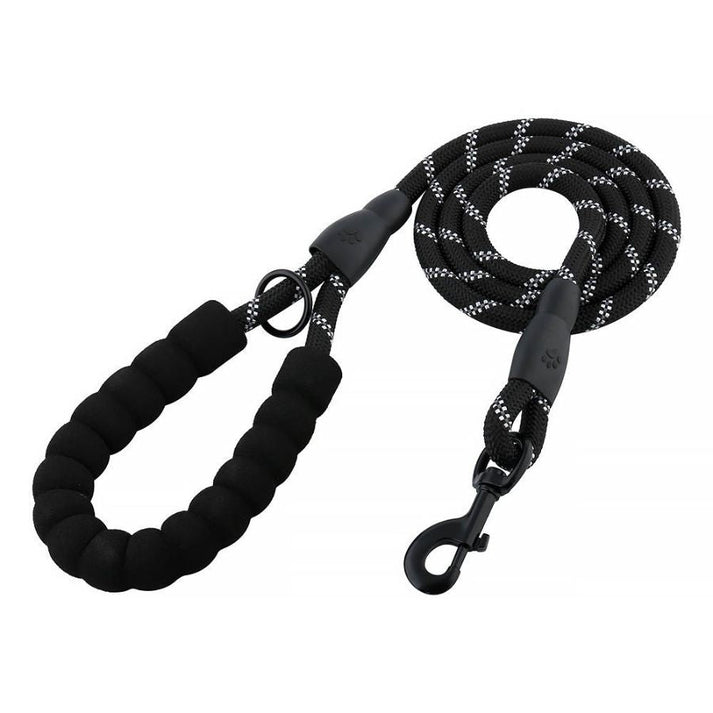 Fur King - Ultimate 1.5 Metre Dog Lead - Black