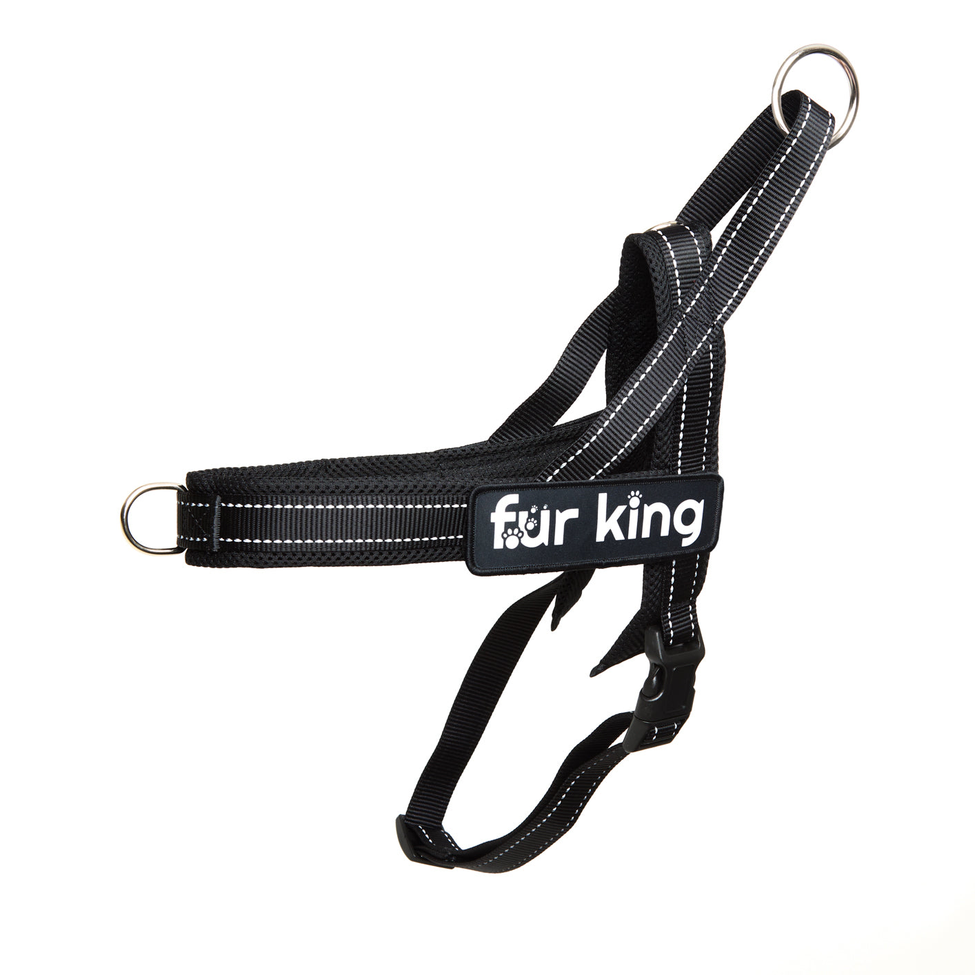 Fur King - Signature Quick Fit Harness Large Black